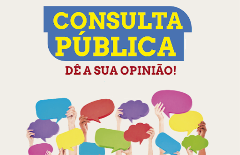CONSULTA PÚBLICA ENCERRA NESTA SEXTA-FEIRA